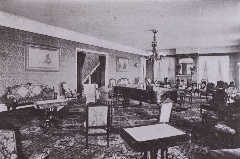 Old Orchard House, Maine: Drawing room (s/h foto) af American Photographer (after)