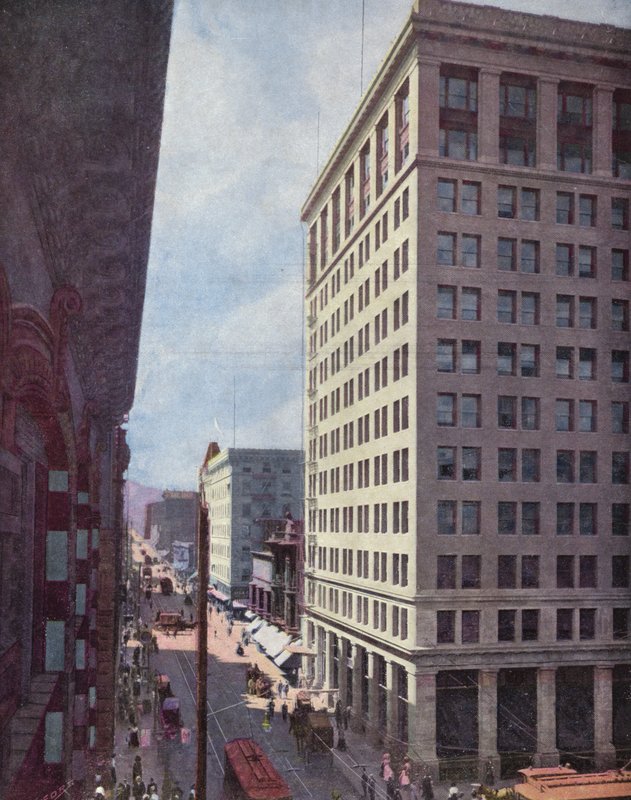 Oregon: Washington Street, Portland (foto) af American Photographer (after)