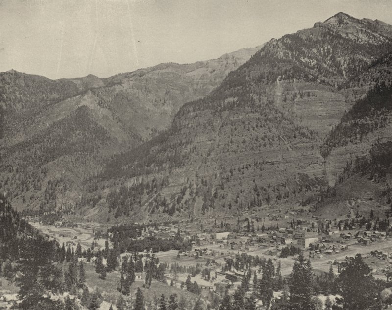 Ouray, Colorado (s/h-billede) af American Photographer (after)