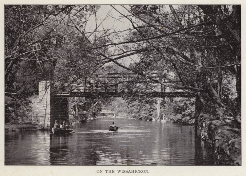 Philadelphia: On the Wissahickon (s/h-billede) af American Photographer (after)