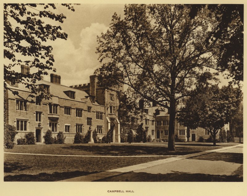Princeton University: Campbell Hall (s/h foto) af American Photographer (after)