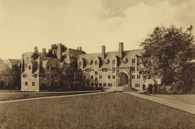 Princeton University: Lockhart Hall (s/h foto) af American Photographer (after)