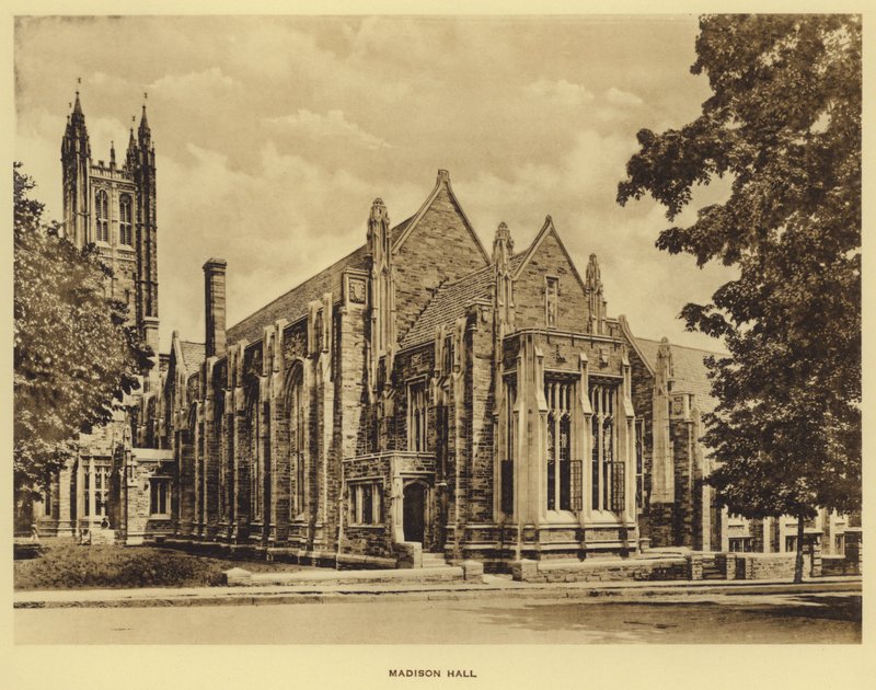 Princeton University: Madison Hall (s/h foto) af American Photographer (after)