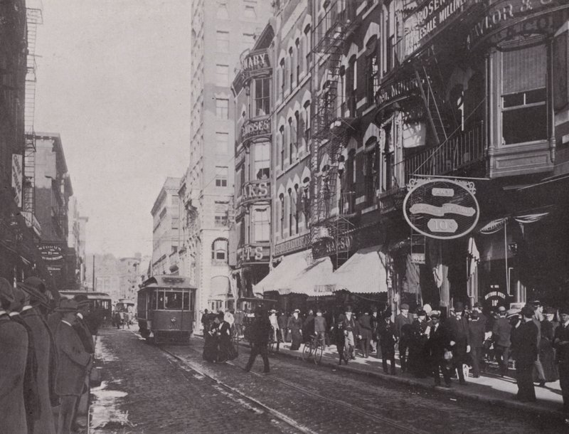Providence, Rhode Island: Westminster Street (s/h-billede) af American Photographer (after)