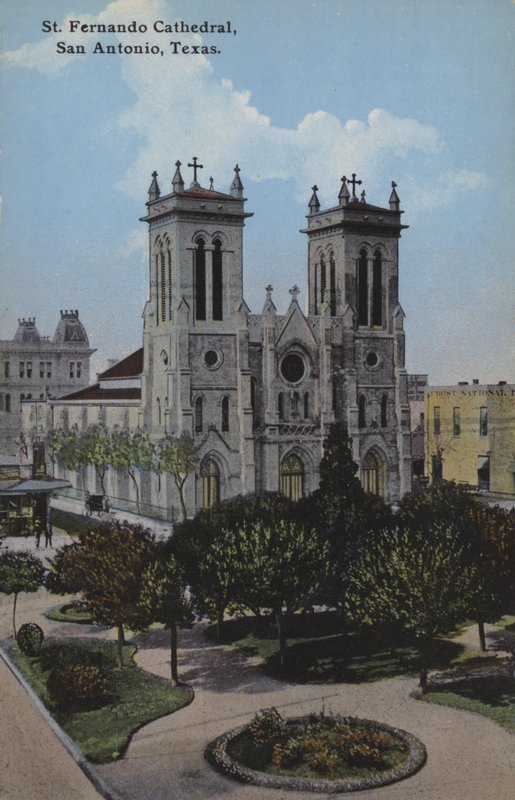 St. Fernando Cathedral i San Antonio, Texas, USA af American Photographer (after)