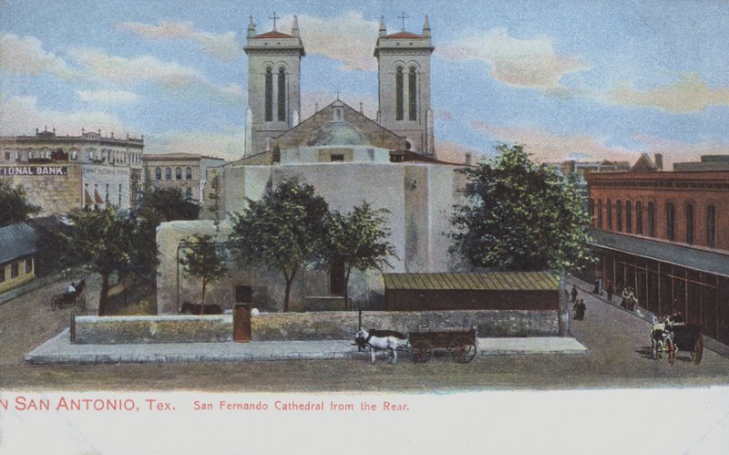 St. Fernando Cathedral i San Antonio, Texas, USA af American Photographer (after)