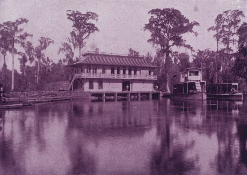 Silver Spring og Ocklawaha Steamboat (s/h foto) af American Photographer (after)