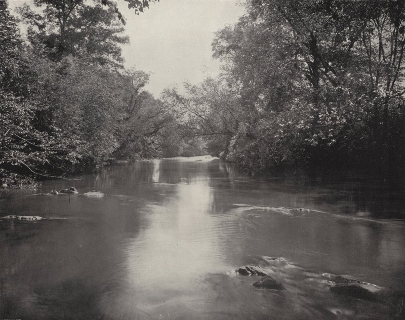 Swannanoa River, North Carolina (s/h-billede) af American Photographer (after)