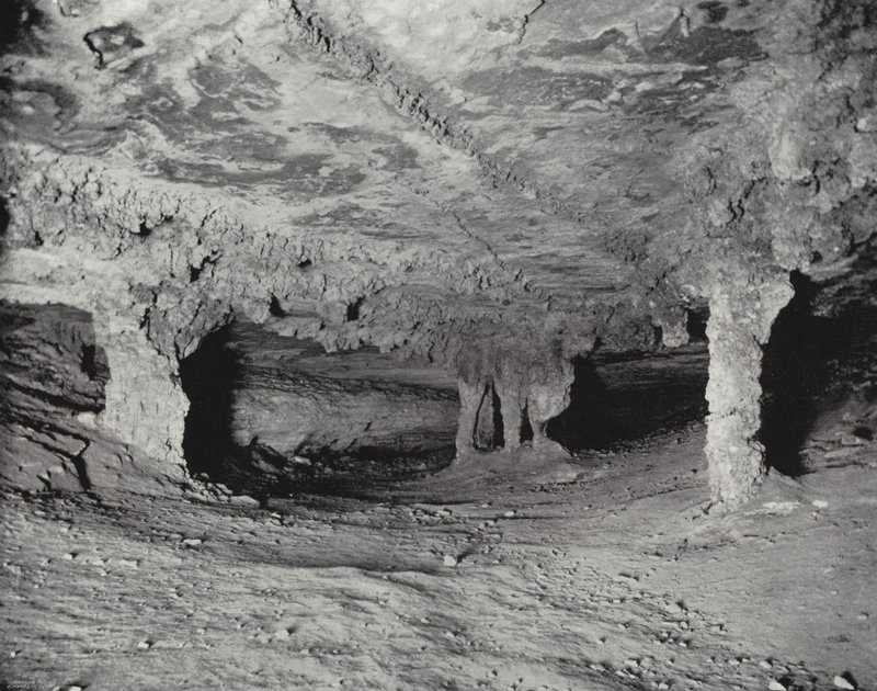Brudekammeret, Mammoth Cave, Kentucky (s/h foto) af American Photographer (after)