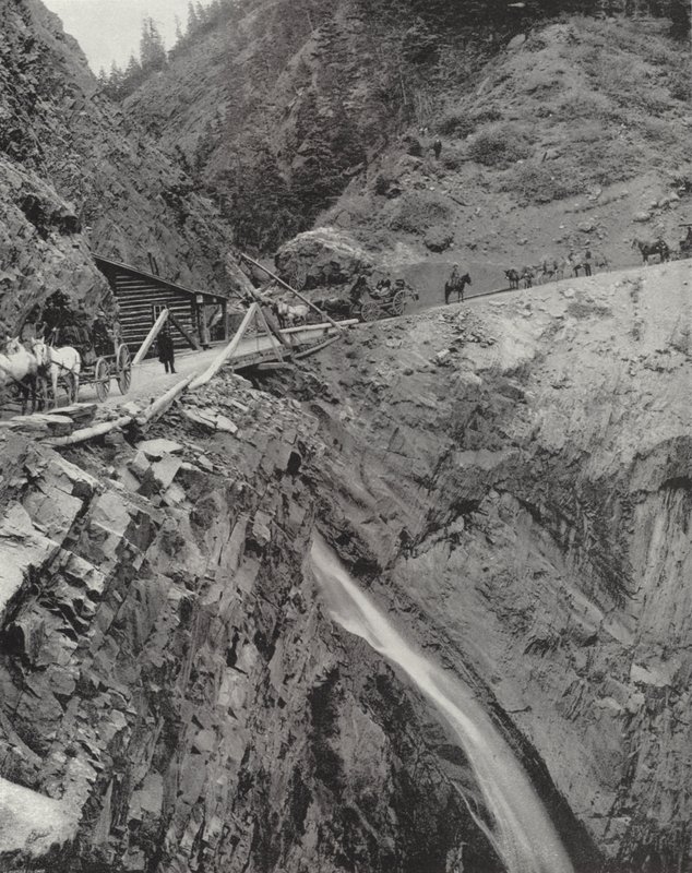 Tollgate Ouray og Silverston Tollroad (s/h-foto) af American Photographer (after)