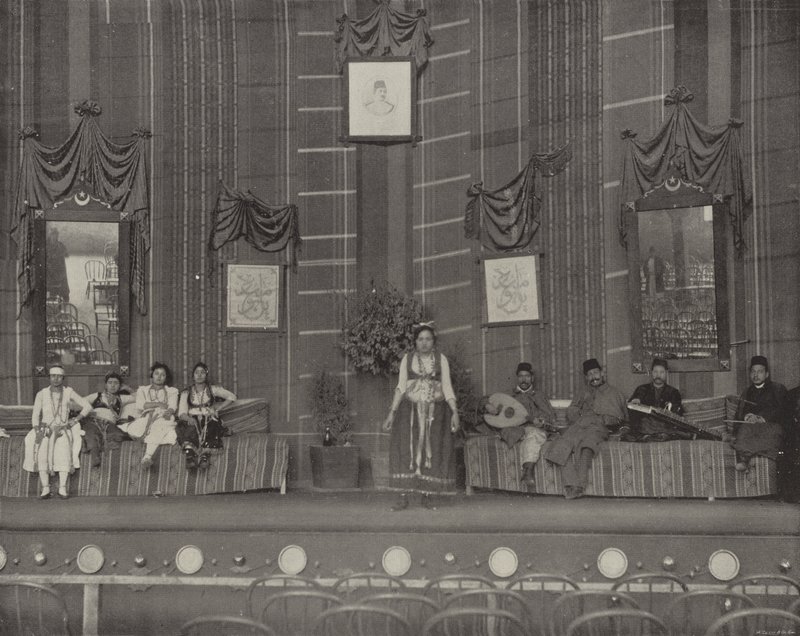 En dans på gaden i Cairo-teatret af American Photographer