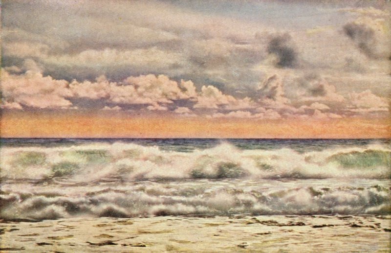 Et glimt af Stillehavet (farvefoto) af American Photographer