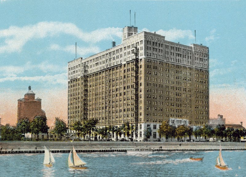 American Furniture Mart Building (farvet foto) af American Photographer