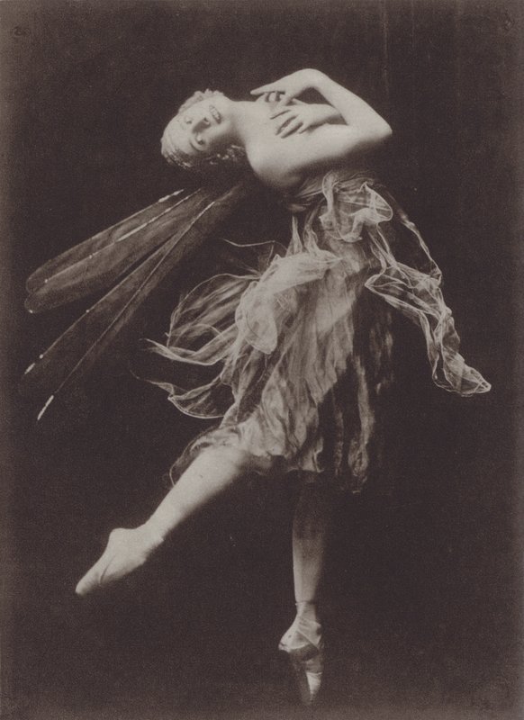 Anna Pavlova i The Dragon Fly (s/h-foto) af American Photographer