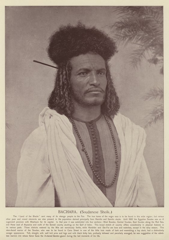 Bachara, sudanesisk sheik af American Photographer