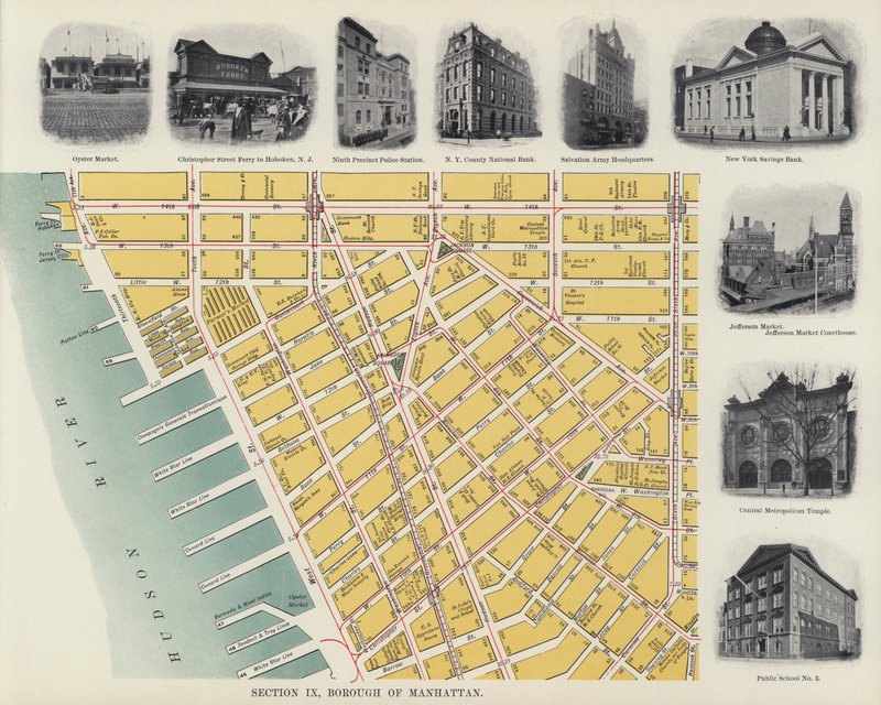 Borough of Manhattan (s/h foto) af American Photographer