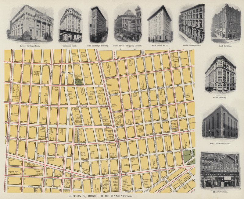 Borough of Manhattan (s/h foto) af American Photographer