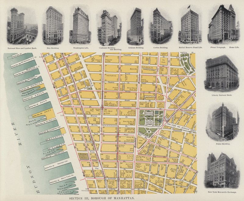 Borough of Manhattan (s/h foto) af American Photographer
