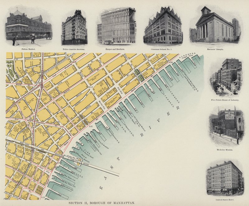 Borough of Manhattan (s/h foto) af American Photographer