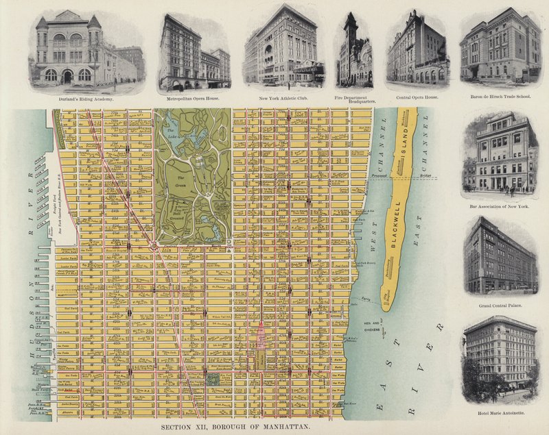 Borough of Manhattan (s/h foto) af American Photographer