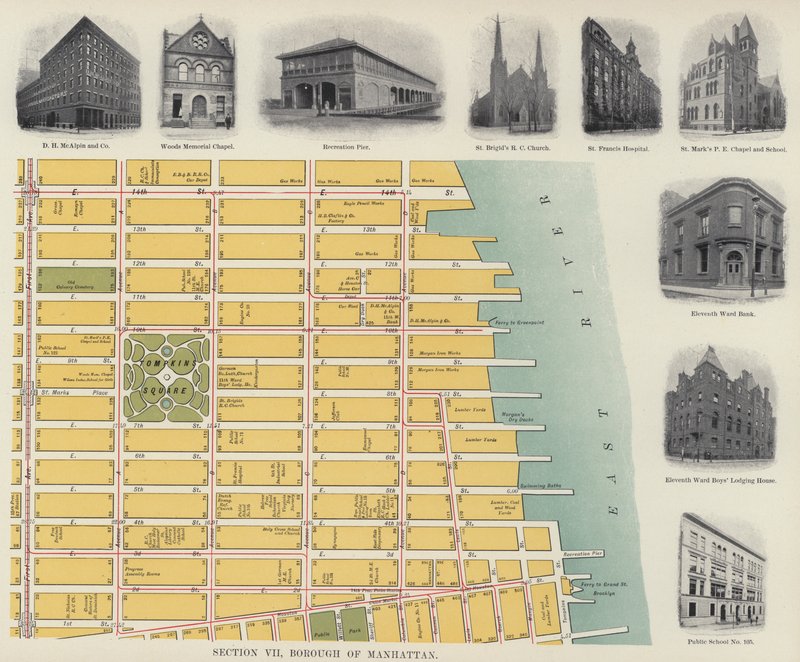 Borough of Manhattan (s/h foto) af American Photographer