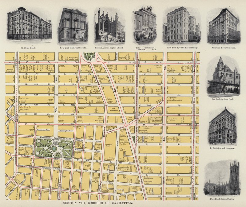 Borough of Manhattan (s/h foto) af American Photographer