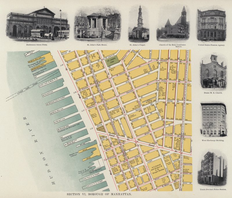 Borough of Manhattan (s/h foto) af American Photographer