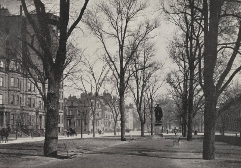 Boston: Commonwealth Avenue (s/h-foto) af American Photographer