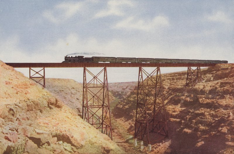 Canyon Diablo, Arizona (foto i farver) af American Photographer