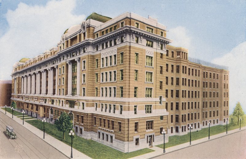 Chicago: Cook County Hospital, Chicago (farvefoto) af American Photographer