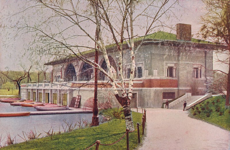 Chicago: Ny pavillon i Humboldt Park (farvefoto) af American Photographer