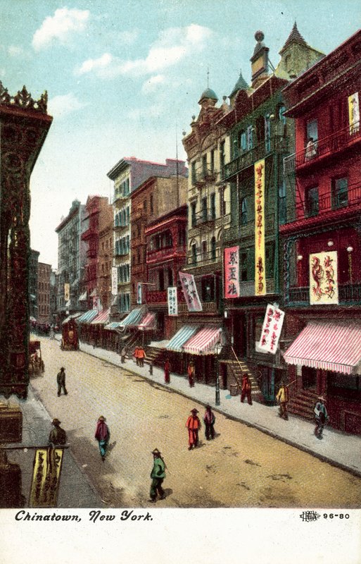 China Town, New York, USA (s/h-foto) af American Photographer