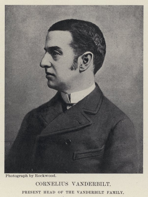 Cornelius Vanderbilt (s/h foto) af American Photographer