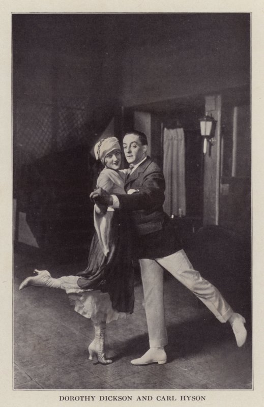 Dorothy Dickson og Carl Hyson (s/h-foto) af American Photographer