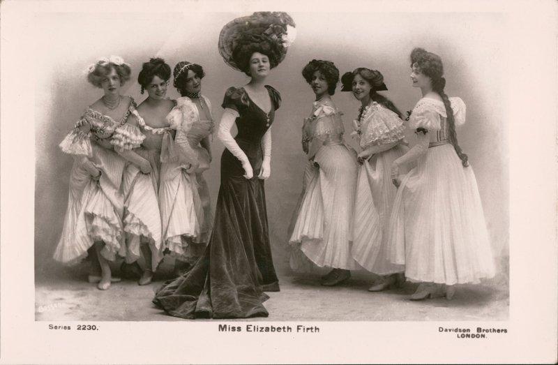 Elizabeth Firth, amerikansk sangerinde og skuespillerinde (s/h-foto) af American Photographer