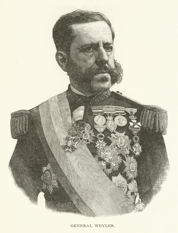 General Weyler (sort-hvid fotografi) af American Photographer