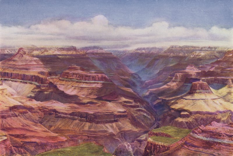 Grand Canyon, Arizona, USA (foto i farver) af American Photographer