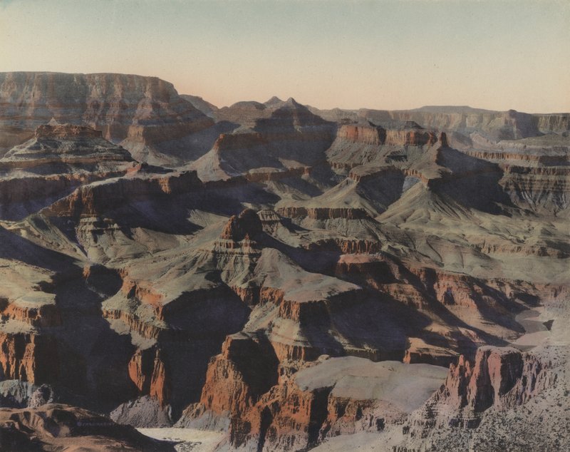 Grand Canyon i Arizona: Grand View (foto i farver) af American Photographer