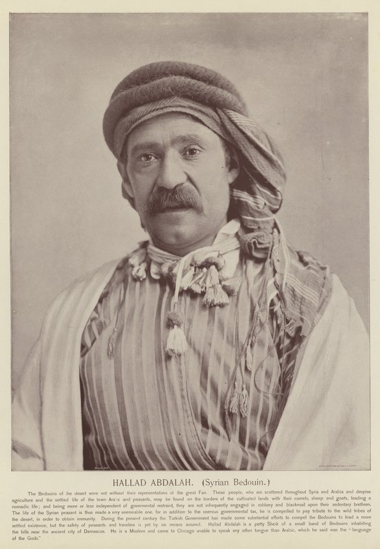 Haaland Abdallah, syrisk beduin af American Photographer