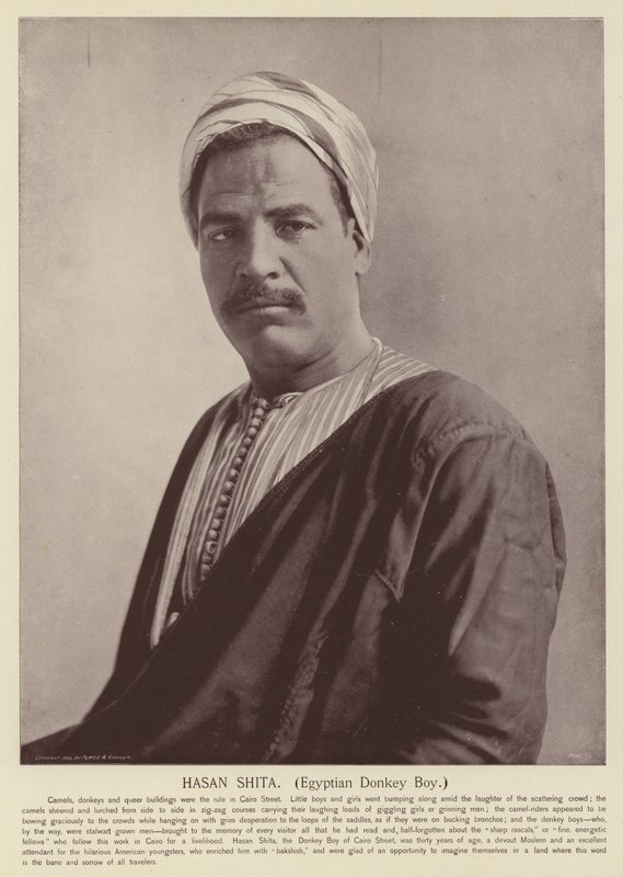 Hasan Shita, egyptisk æseldreng af American Photographer