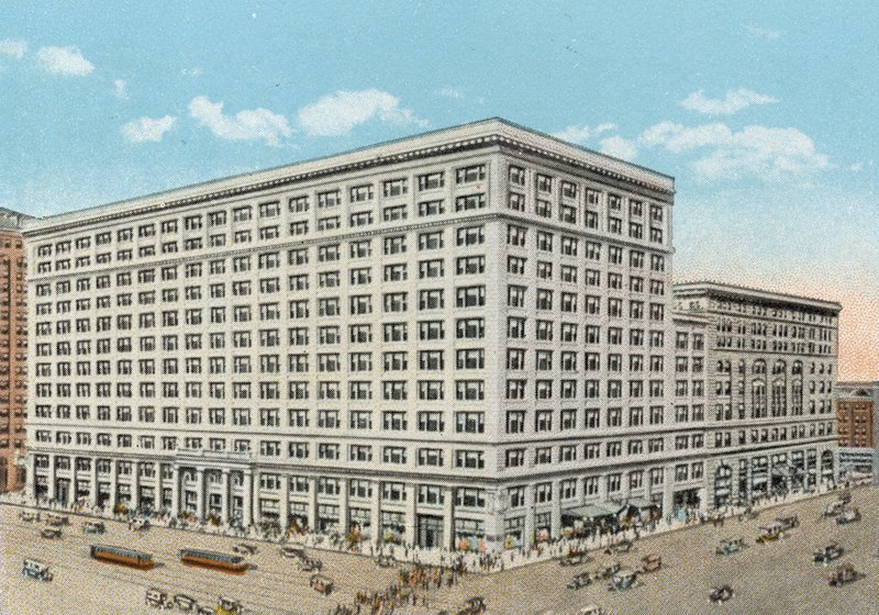 Marshall Field and Company Retail Store, State og Washington (farvet foto) af American Photographer
