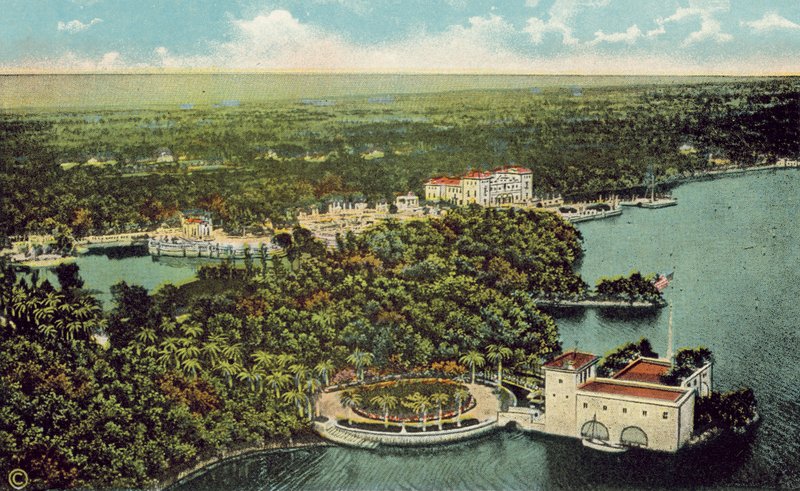 Miami, Florida, ca. 1925: Det smukke Deering Estate (farvefoto) af American Photographer