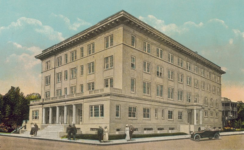 Miami, Florida, ca. 1925: YMCA-bygningen (farvefoto) af American Photographer