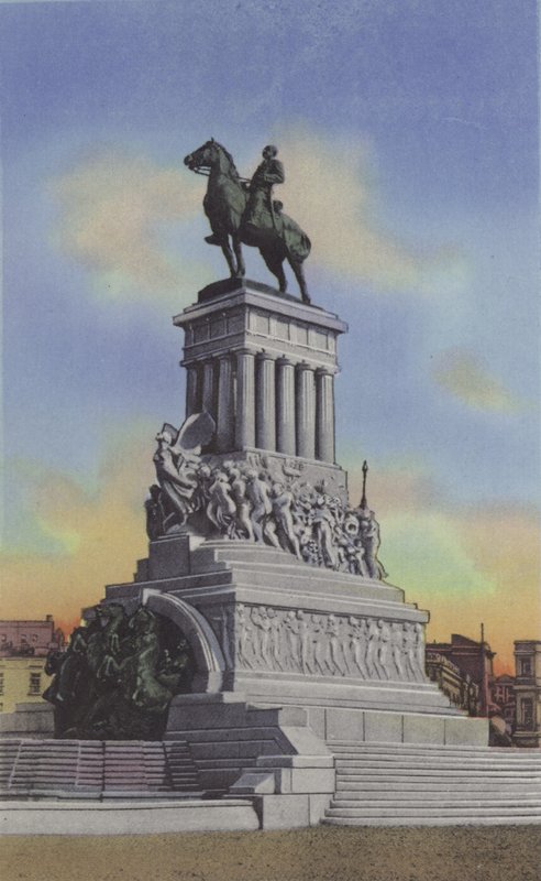 Monumento a Maximo Gomez, Maximo Gomez Monument (farvet foto) af American Photographer