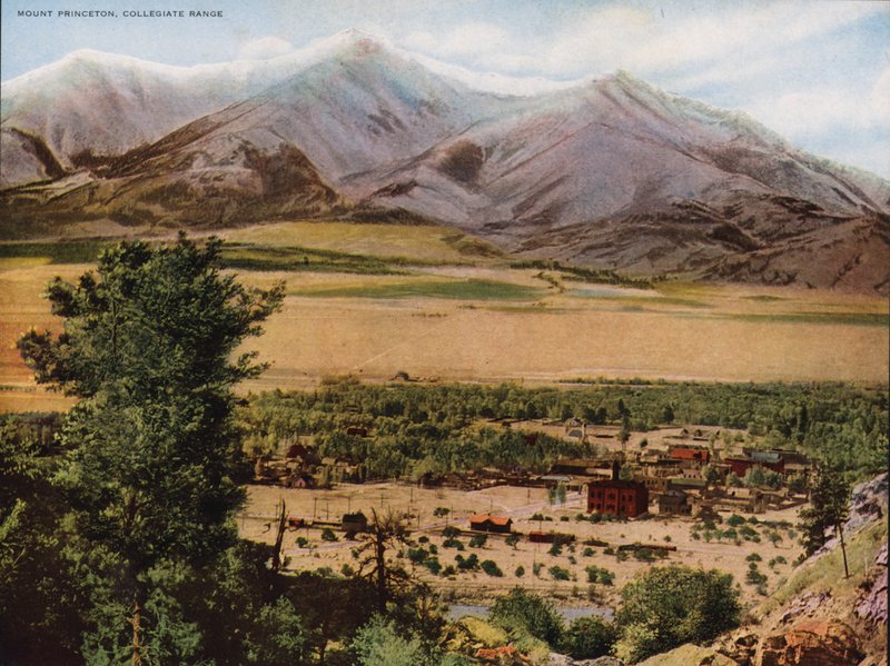 Mount Princeton, Collegiate Range (farvefoto) af American Photographer