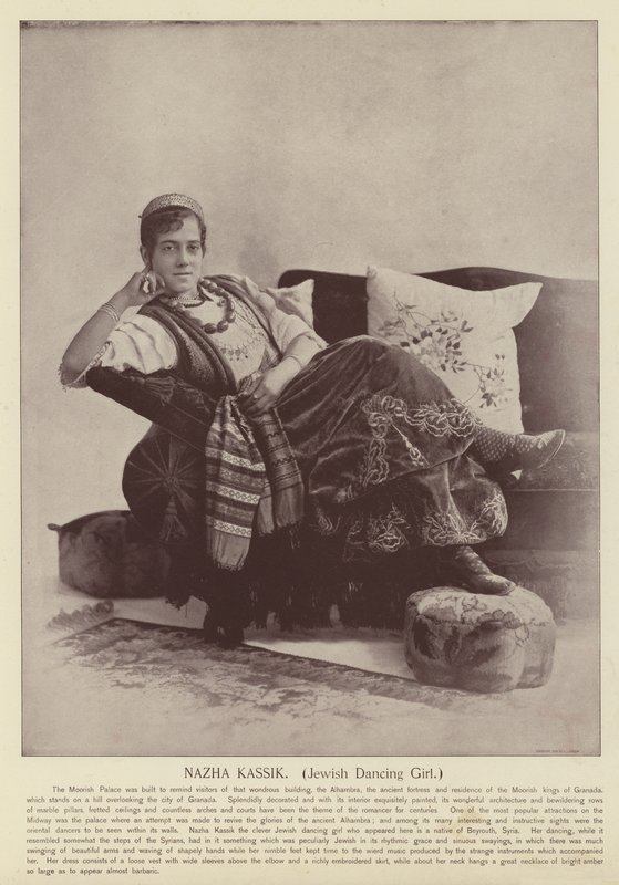 Nazha Kassik, jødisk dansepige af American Photographer