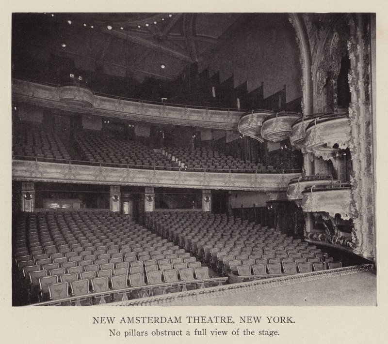 New Amsterdam Theatre, New York (s/h-foto) af American Photographer
