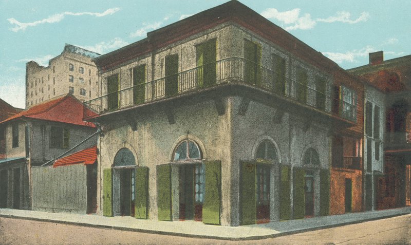New Orleans: Det gamle Absinthe House (farvefoto) af American Photographer