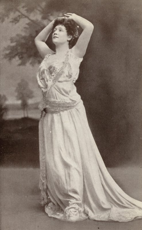 Olive Fremstad, som Venus, i "Tannhauser" (s/h-foto) af American Photographer