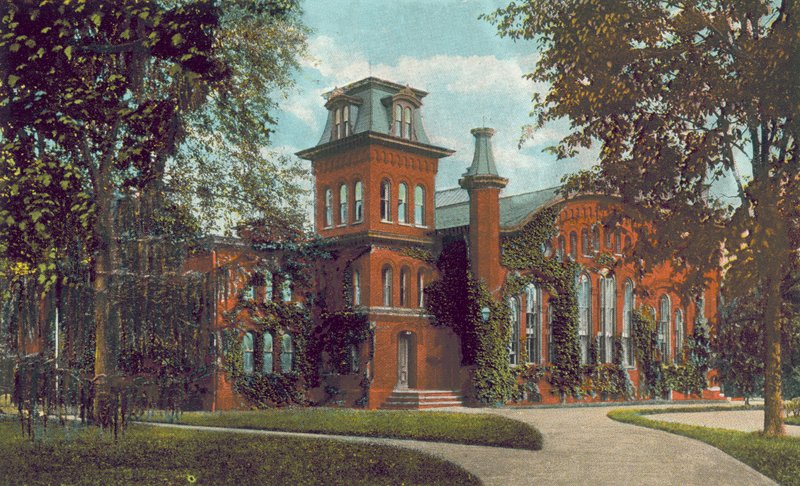 Poughkeepsie: Museum and Art Gallery, Vassar College (farvefoto) af American Photographer